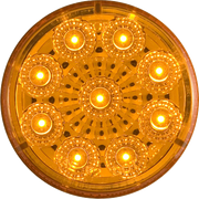 Optronics Polycarbonate Lens And Housing Clearance Light MCL50AB - Led Miroflex Rnd Diode Amber