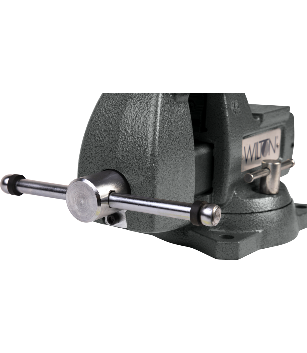 Wilton Tools Fully Enclosed Spindle And Nut Vise 21300 - 744 Mechanics Jaw Swi