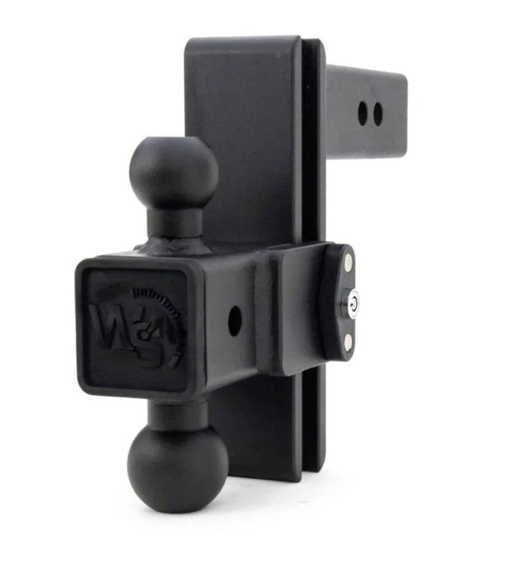 Weigh Safe Limited Lifetime Warranty Trailer Hitch Ball Mount STB8-2.5-KA - Steel 180 Drop 2.5 Sha