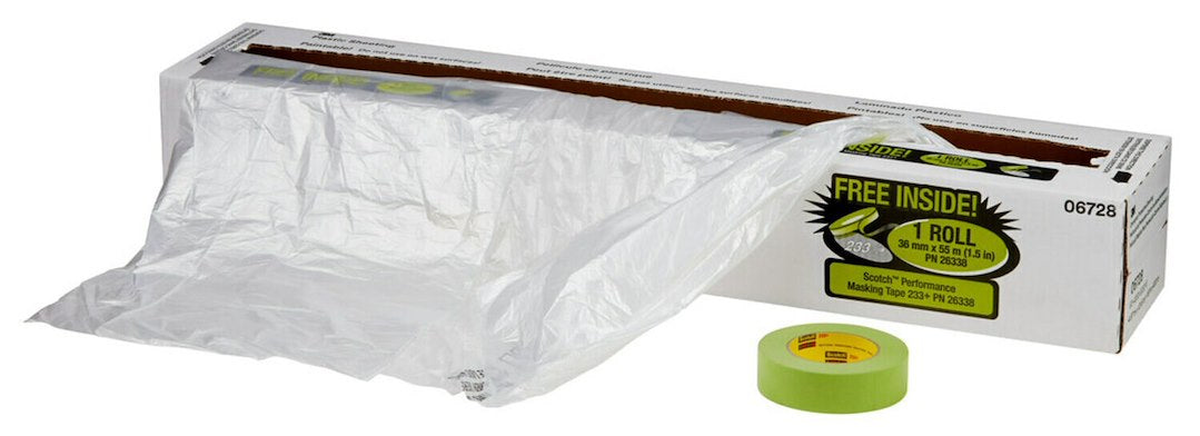3M Protects Vehicles From Overspray Paint Spray Protection Cover 06728 - Part