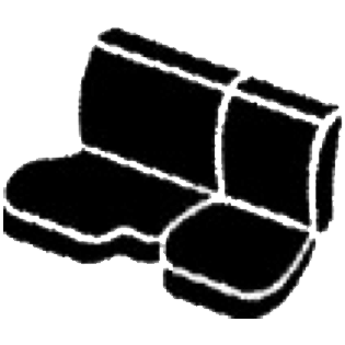 FIA Full Ultraviolet Protection Seat Cover SP82-11 Taupe - Cvr Taup GR Cher99-03