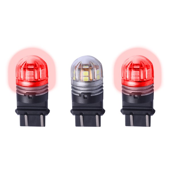 Putco Reversable Contact Points Tail Light Bulb - LED HC7443R - Red Lumacore 7443 Red-Pair