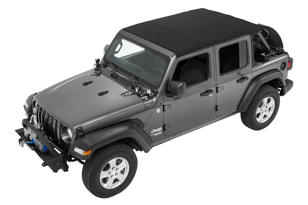 Bestop Limited Lifetime Warranty Soft Top 56863-17 - TT NX 18 JL 4DR Twill