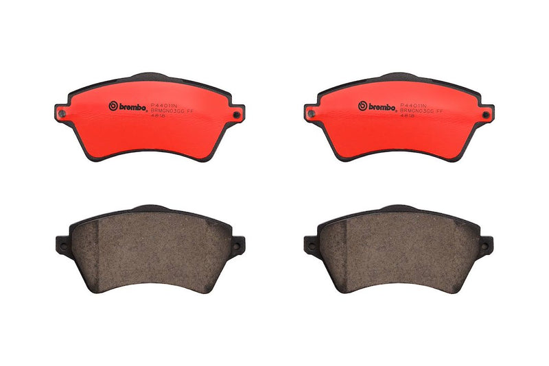 Brembo Premium Low-Met OE Equivalent Pad Brake Pad P44011N - Disc Set