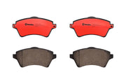 Brembo Premium Low-Met OE Equivalent Pad Brake Pad P44011N - Disc Set