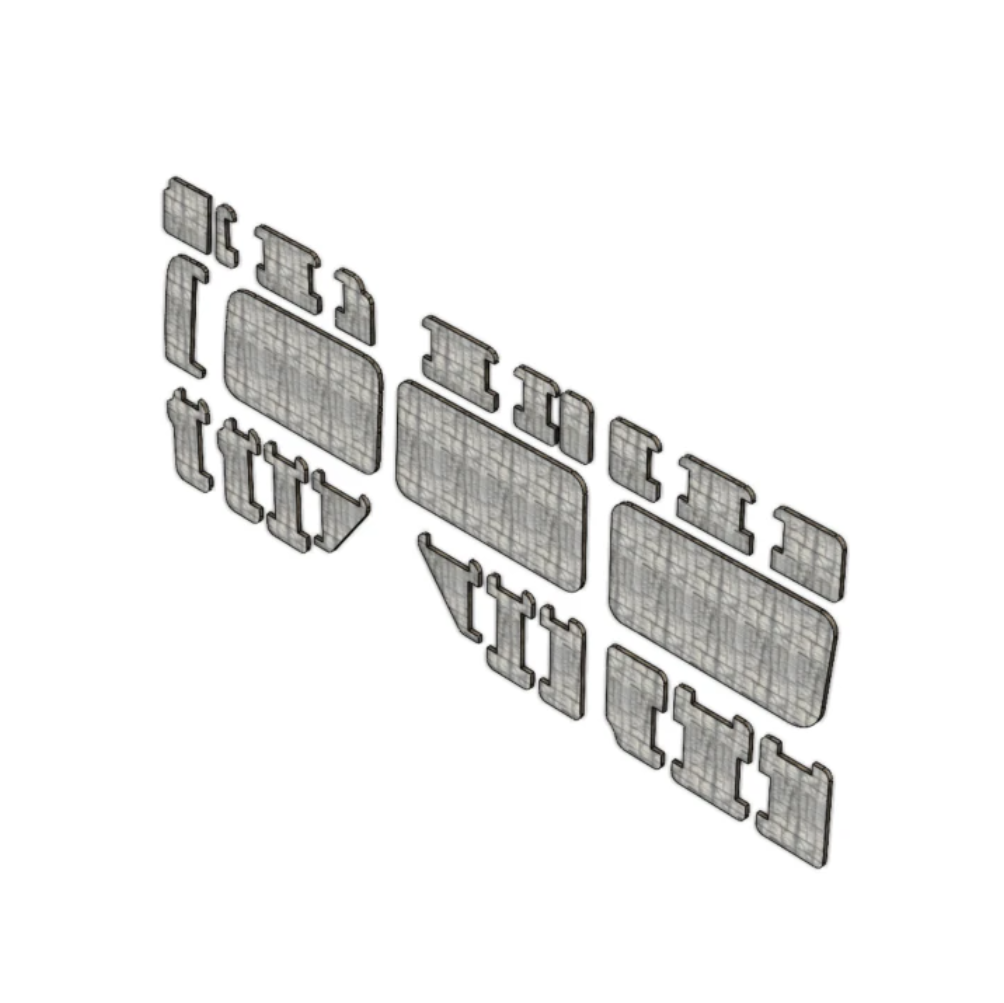 Legend Fleet MB0818-FKZL0.H Van Wall Insulation Kit