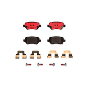 Brembo Premium Low-Met OE Equivalent Pad Brake Pad P59038N - Disc Set