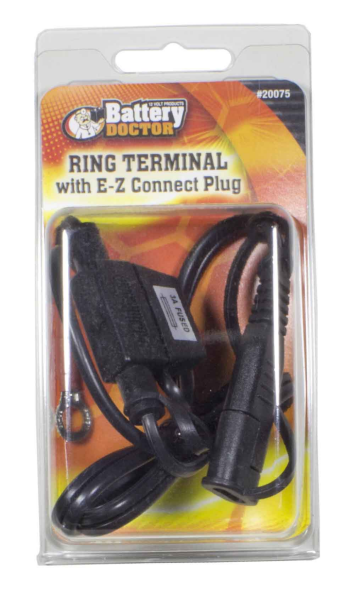 Wirthco E-Z Connect Plug Battery Charging Cable 20075 - Ring Terminal Harness