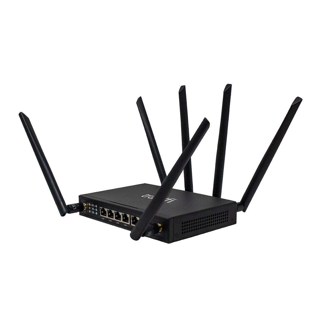 Pace INT'L C Power Outlet WiFi Range Extender 700-011-SP - Travlfi Journeyxtr Router 4-Pack SH