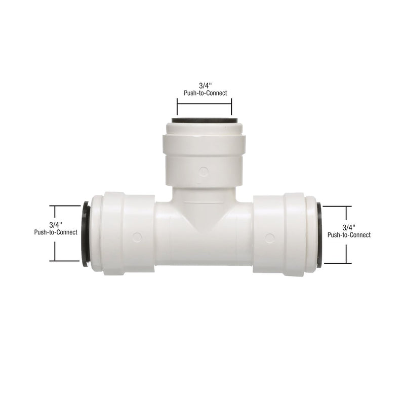 Aqualock Zero-Leak Connections Fresh Water Coupler Fitting 3523-14 - Tee Cts