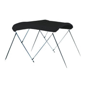 Carver Professional Stitching No Raw Edges Boat Bimini Top A5475TB-02 - Black Bim KT 3B 54H 73-78W-SUN-Black-BT