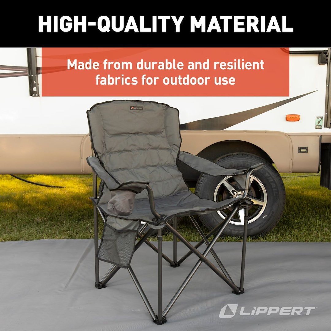 Lippert Comp No Supplier Warranty Camping Chair 2022114828 - Campfire Mega Padded Quad