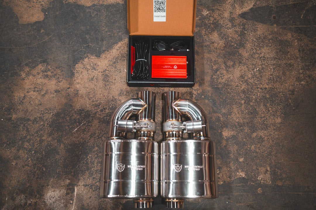 Valvetronic Universal Fit For Many Applications Exhaust Muffler UVM.63MM.X2 - Valved Kit 2.5IN Dual