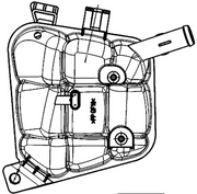 Clevite 77 Excellent Price Performance Ratio Coolant Reservoir CRT 231 000S - Expansion Tank