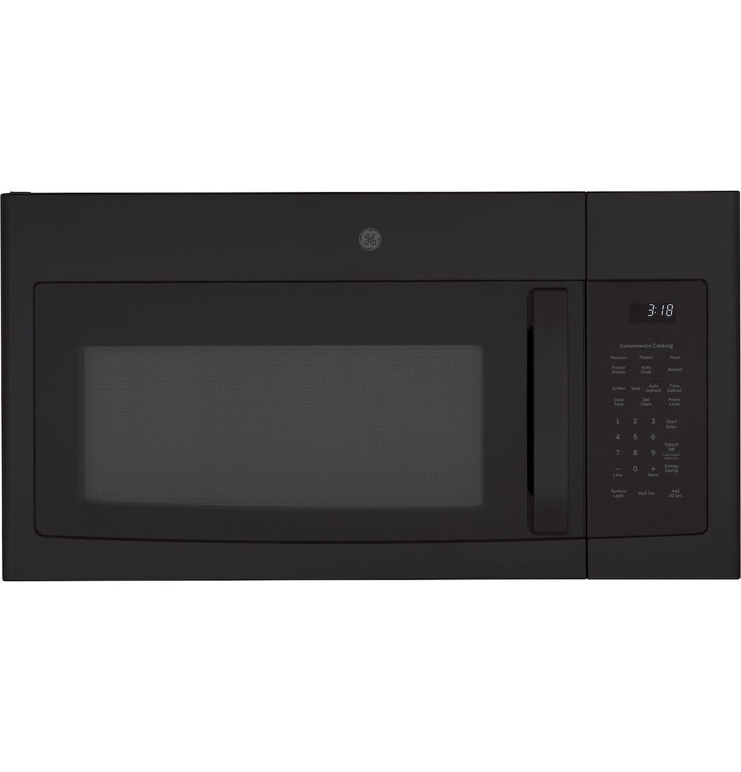 GE Appliance Two Speed Ventilation Microwave Oven JNM3184DPBB - 1.8 CU. FT. Over-THE-Range Micr