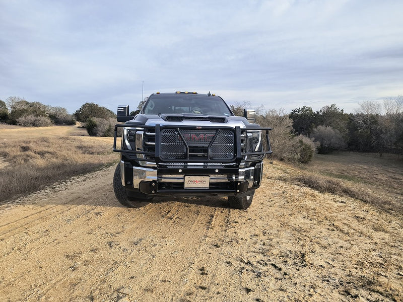 Frontier TRU 200-32-4006 Heavy duty one-piece welded steel design - Grille Guard 25-3500 Sensors