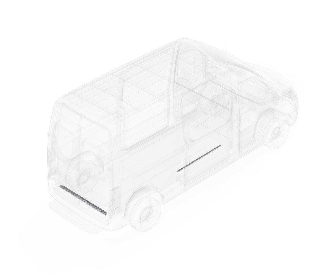 Legend Fleet Limited Lifetime Warranty Door Sill Protector 108-151-1010 - Aluminum Rear Floor