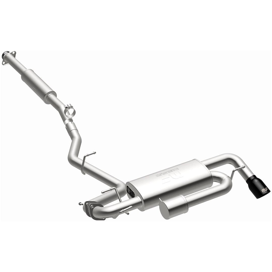 Magnaflow Limited Lifetime Warranty Exhaust System Kit 19676 - Overland Series Stainless CAT-Back
