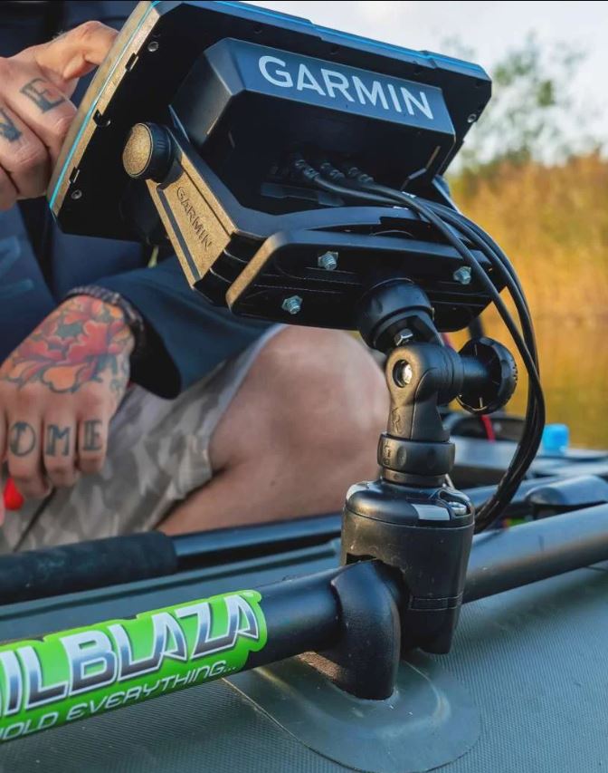 Railblaza Features Slide Locking Mechanism Multi Purpose Accessory Mount 03-4013-11 - Black Railmount 32-41 Fits Hobie