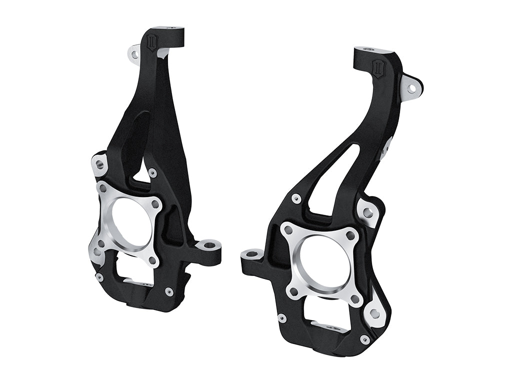 Icon Maintains Factory Track Width Spindle 94000 - 21-23 F150 4WD Front Knuckle Kit