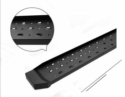 Black Horse Rust And Corrosion Resistant Running Board SR-FOR213296 - 2015-2019 Ford Transit Boar