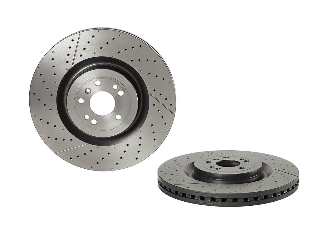 Brembo Components Not Hazardous To Health Brake Rotor 09B80511C02 - Disc
