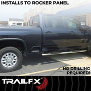 Trailfx Limited Lifetime Warranty Nerf Bar A7092S - Nrf Bend Ford Ranger Crew 19 Pss