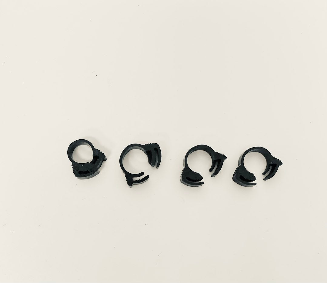 Helix Racing 111-2222 Constructed From Nylon - 100PK Ratchet Clamps 11 32