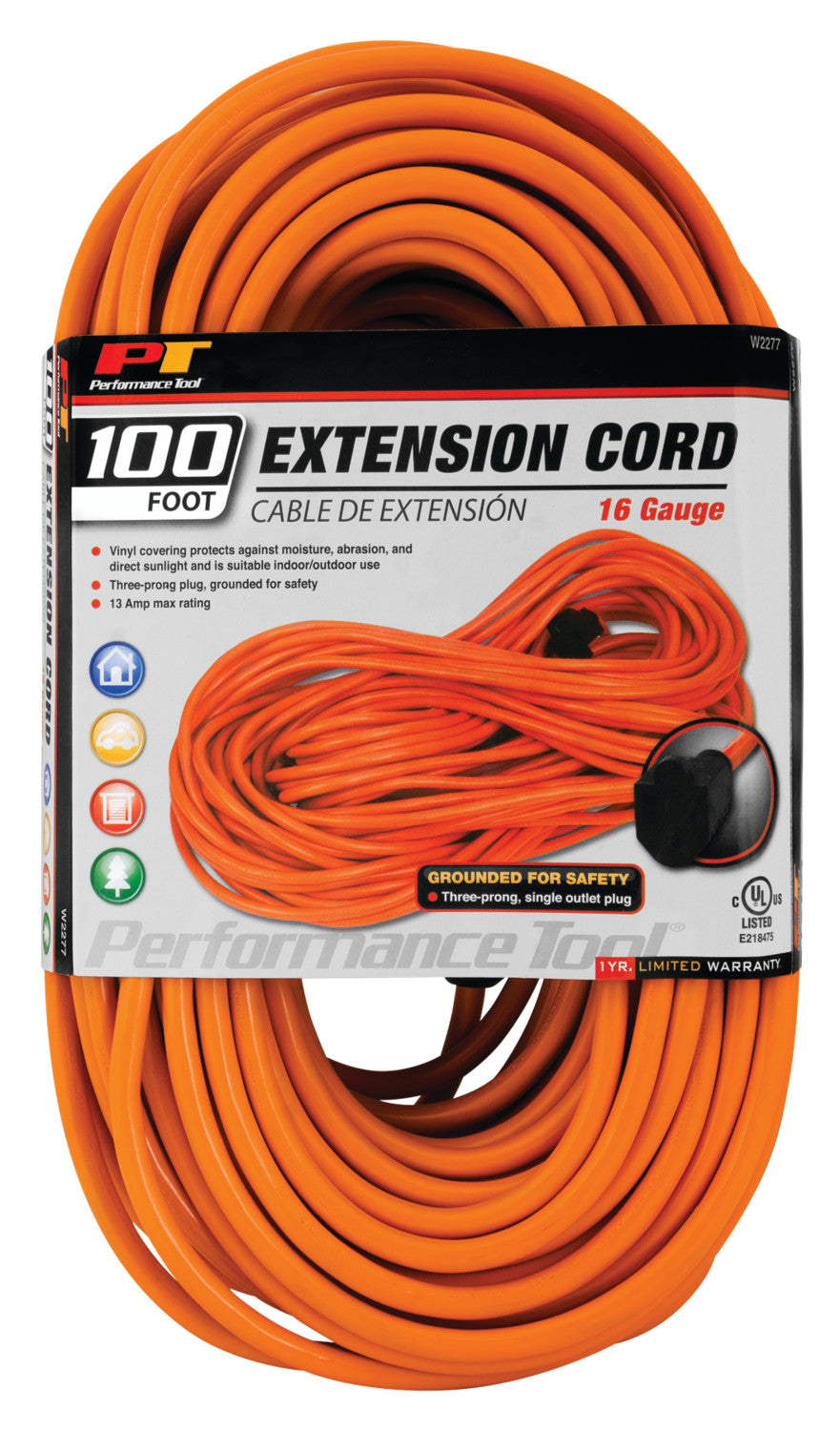 Perform Tool W2277 Extension Cord