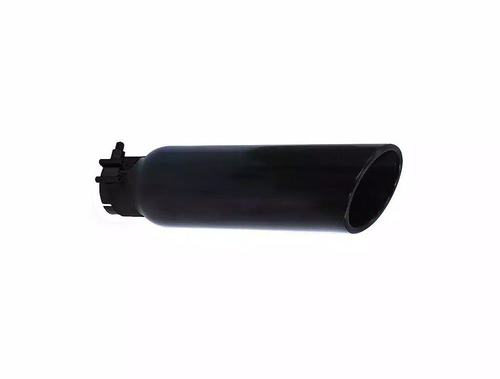 GO Rhino Direct Clamp-On Installation Exhaust Tail Pipe Tip GRT234414B - Black 14 X4 X2