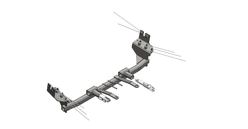 Blue Ox BX2643 Base Plate