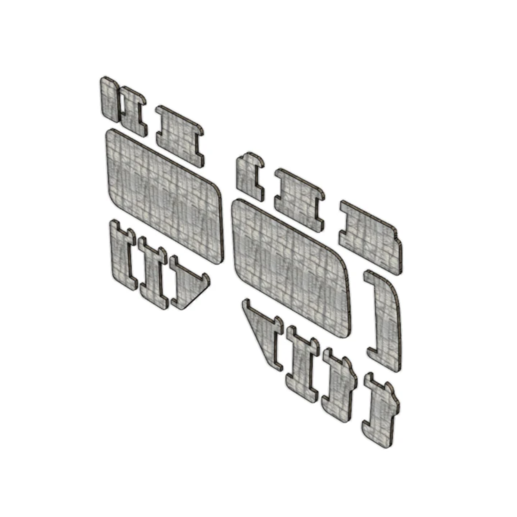 Legend Fleet MB0818-FKZL0.H Van Wall Insulation Kit