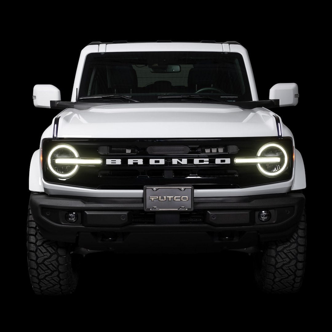 Putco Patented And Patents Pending Daytime Running Light 50001 - Luminix Drl Led Lights Ford Bronco