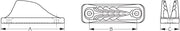 SEA DOG Made In USA Rope Cleat 002010-1 - CL201 Clamcleat Vertical