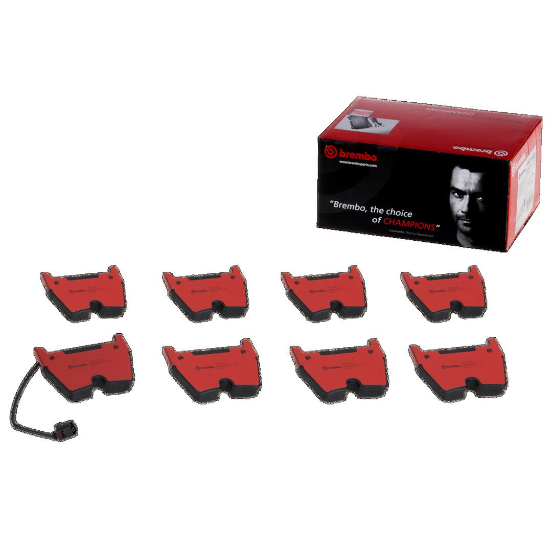 Brembo Premium Low-Met OE Equivalent Pad Brake Pad P85152N - Disc Set
