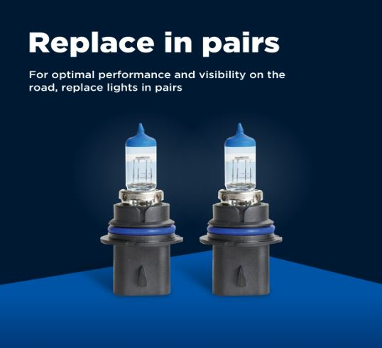 Wagner No Supplier Warranty Headlight Bulb BP9005XSBLX2 - Premium Forward Lighting Halogen