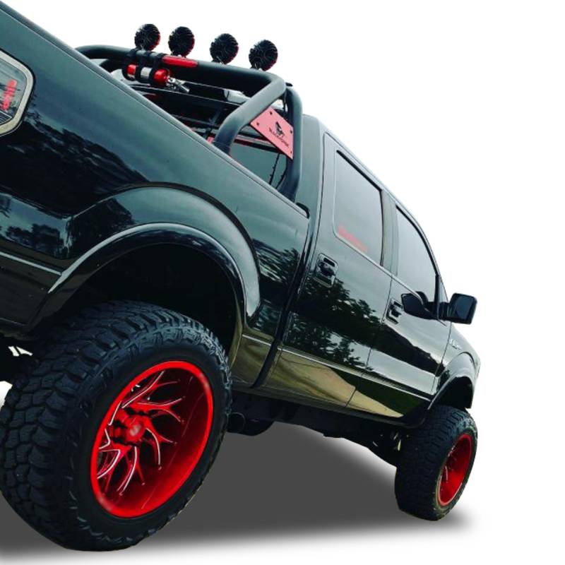 Black Horse Patent Approved Truck Bed Bar RB001BK-PLR - Classic Roll Kit
