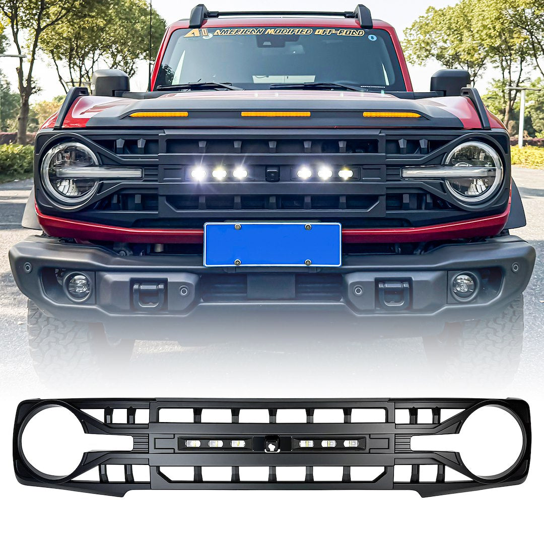 American MOD US Design Patent Grille Amfmea00116 - Armor Cam Led Light