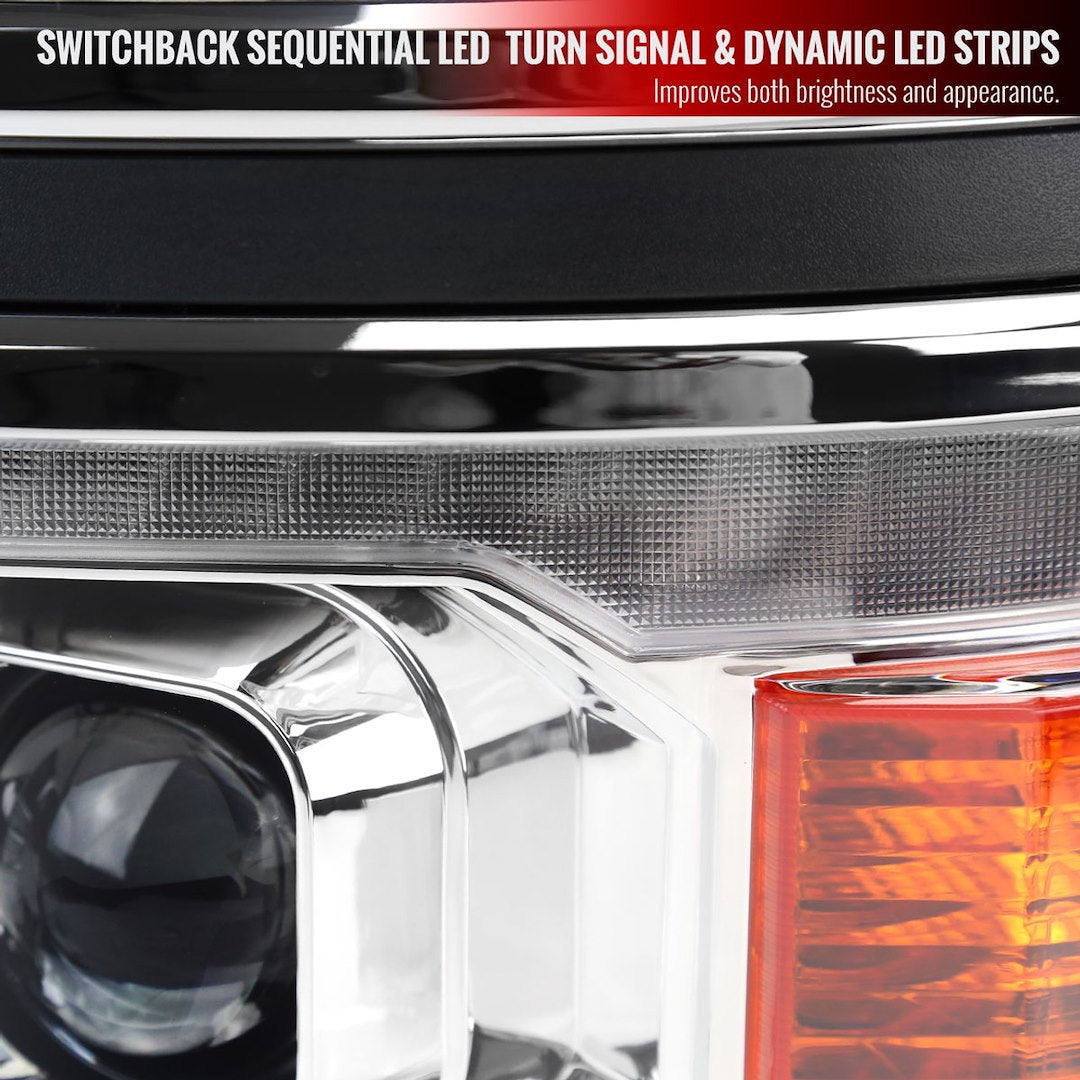 Spec-D Tunin 2LHP-SIV14-C-SQ-RS Headlight Assembly