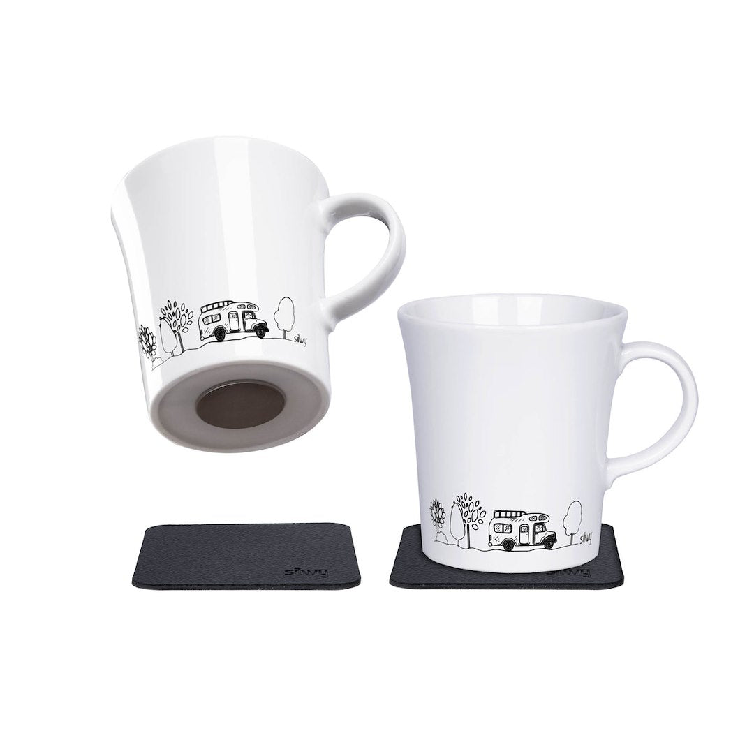 Silwy Magnet S027-1309-2-B-CA Mug - Black