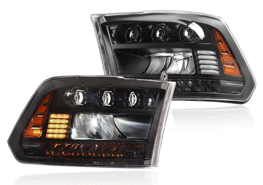Winjet CHRNG0675-B-SQ Headlight Assembly