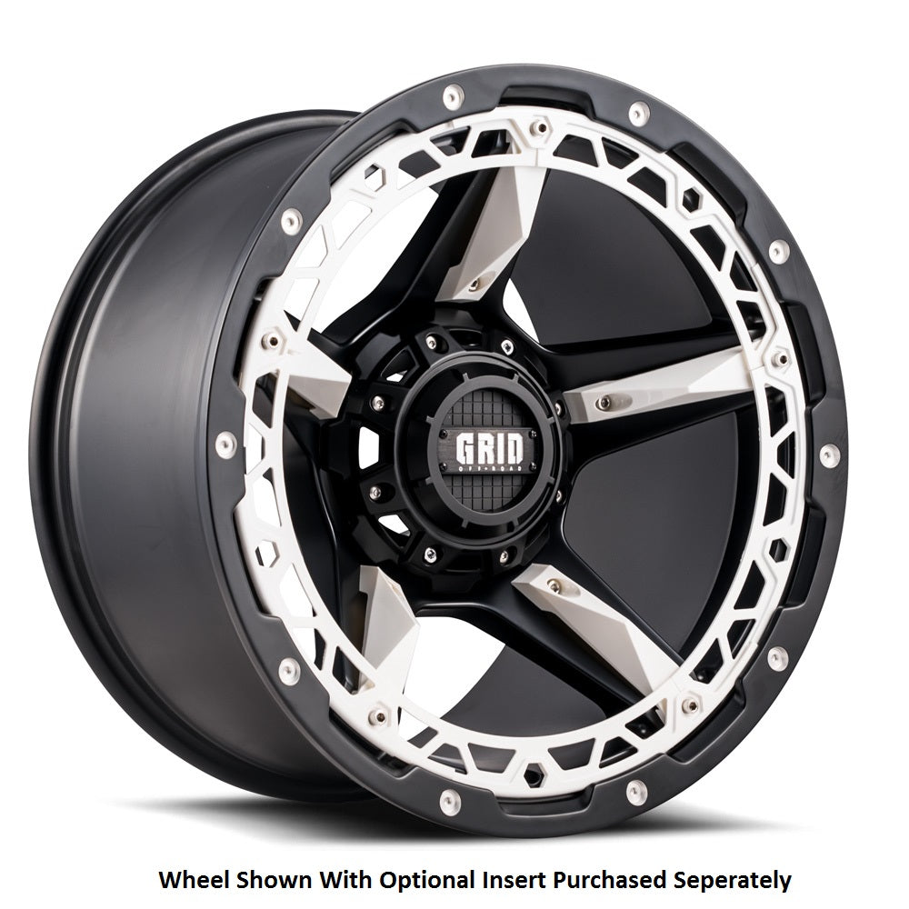Grid Wheels With Grid Logo Center Cap GD0417090052B0087 - 04 17X9.0 5X127 139.7 87.1