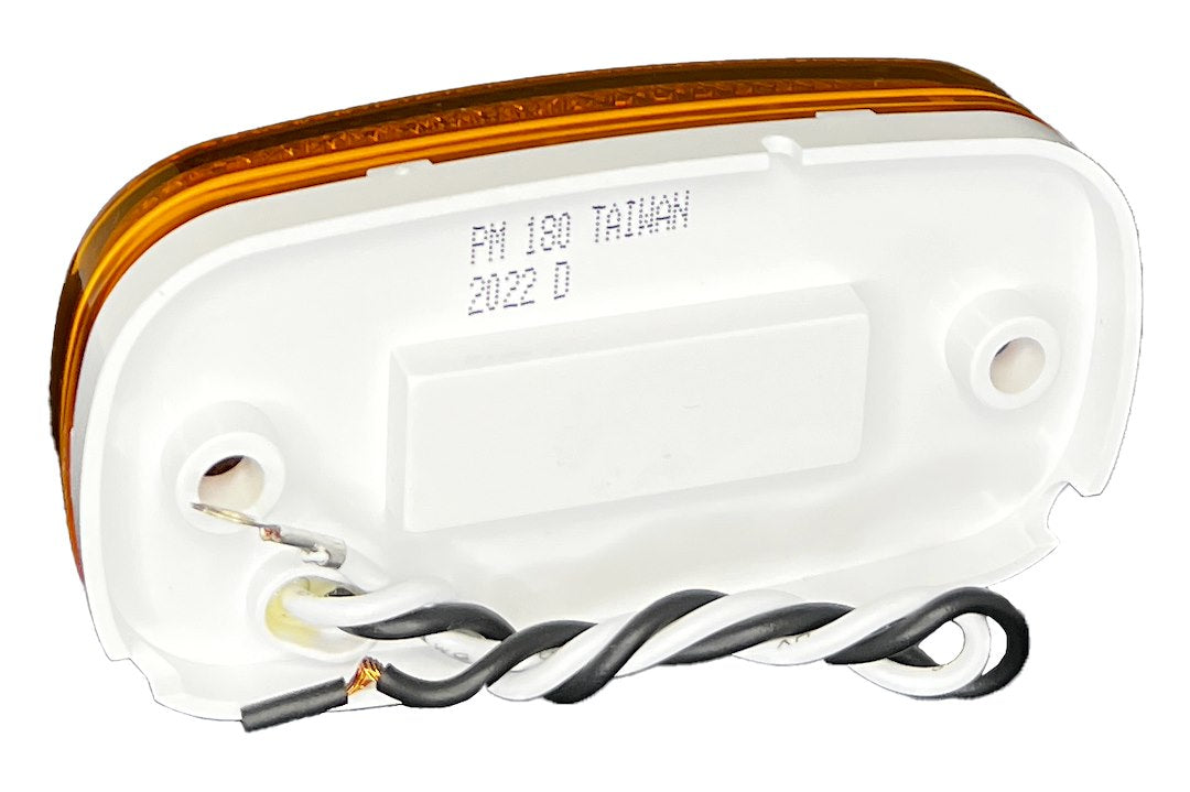 RV Designer Meets DOT Lighting Requirements Trailer Light L901 - Amber Oblong Reflex Led Marker Ligh