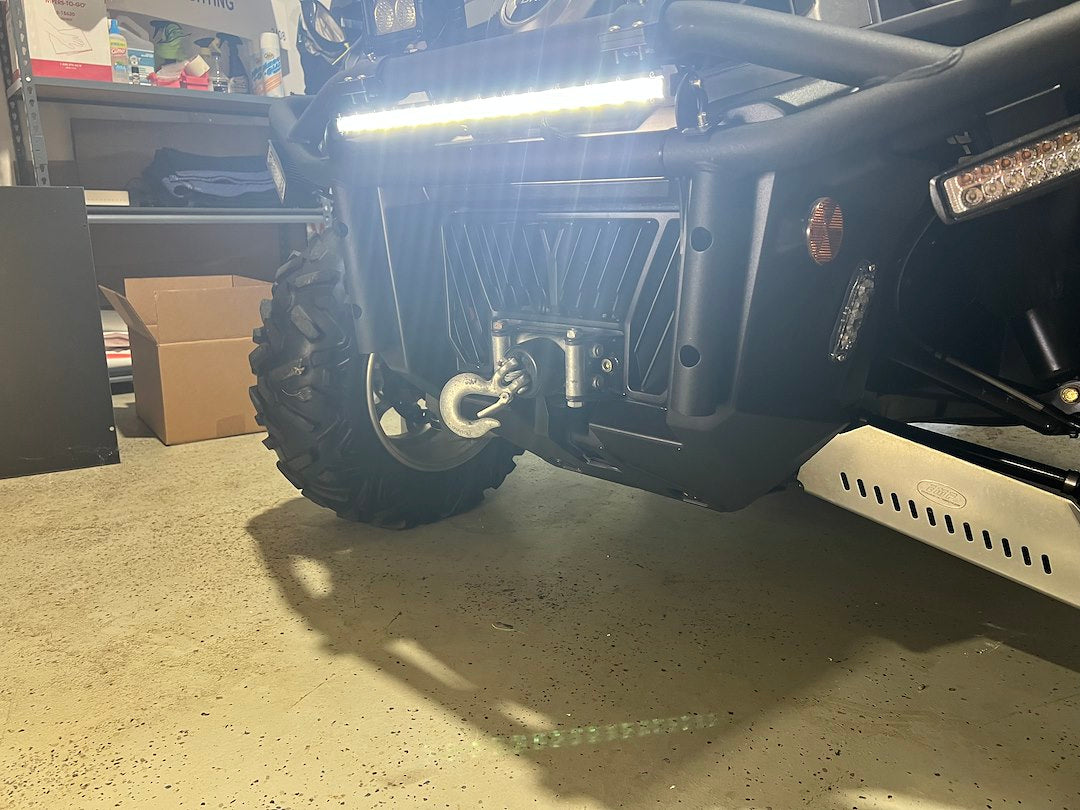 Racesport LT Secondary Amber Emitters Light Bar RSLP26 - 26IN 5W Lopro Ultra Slim Led
