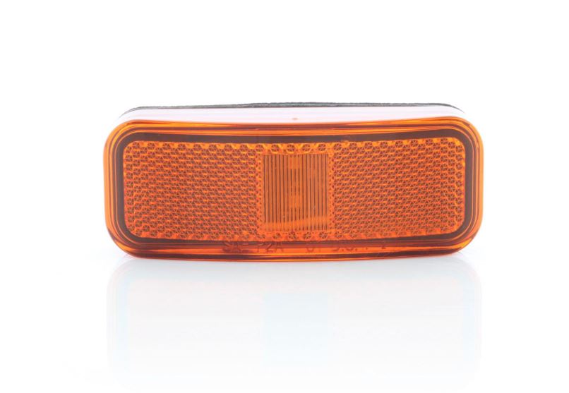Optronics Snap-On Replaceable Lens Trailer Light MCL40Abbp - Yellow 2LED Marker Reflex