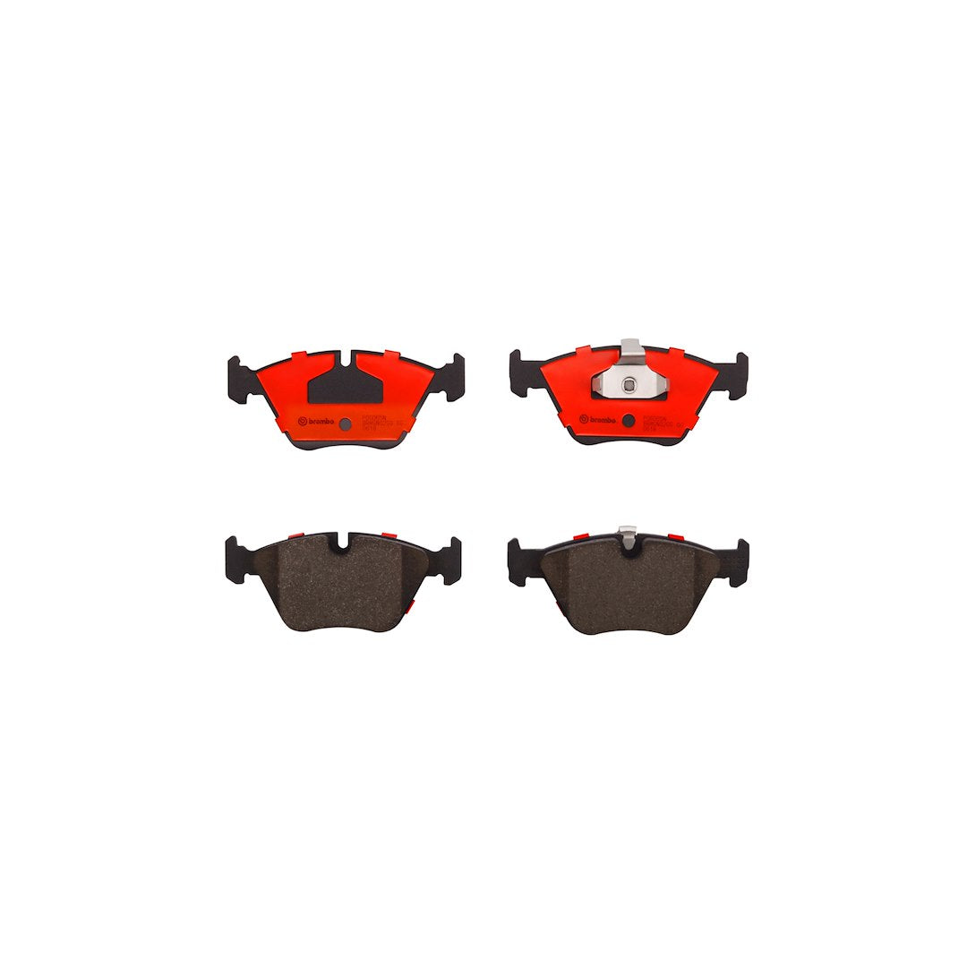 Brembo Premium Low-Met OE Equivalent Pad Brake Pad P06065N - Disc Set