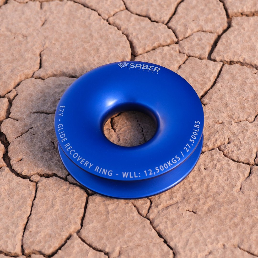 Milemarker No Supplier Warranty Winch Snatch Block SBR-12BRR - EZY-Glide 12 500 Wll Recovery Ring