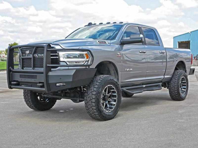 Steelcraft Accommodates Parking Sensors Bumper 60-12280C - HD Elevation Front Fine Text