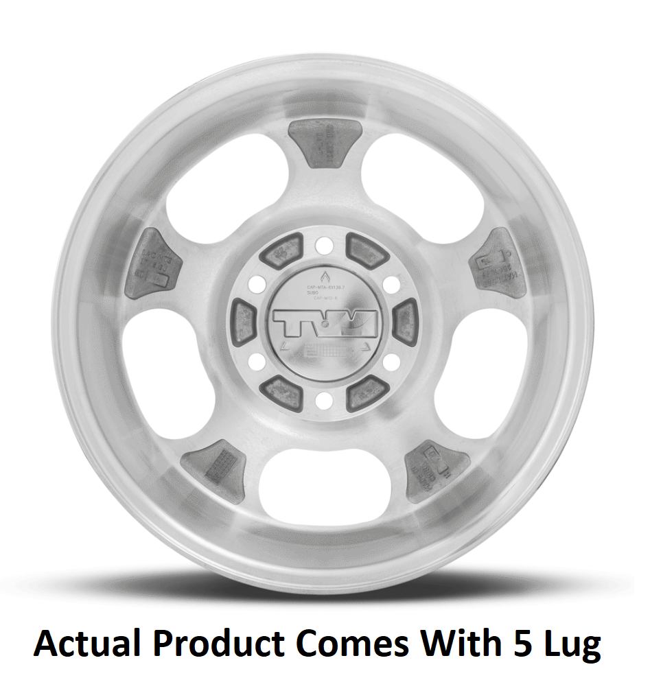 M.T. Wheel Modern Low Profile Cap Design 274651 - 18X9 5X5 4.53 MT Canyon Pro Polishe