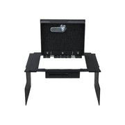 Black Horse Welded Tab And Notch Seams Console Security Insert Astt24 - 2024-2024 Toyota Tacomablack